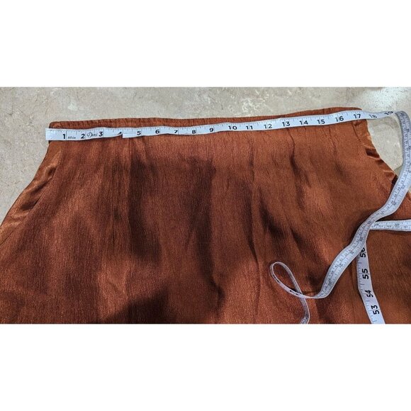 First Lady Jackie and Julian 3 Piece Set Duster, Skirt & Tank 2XL Burnt Orange - Picture 16 of 16